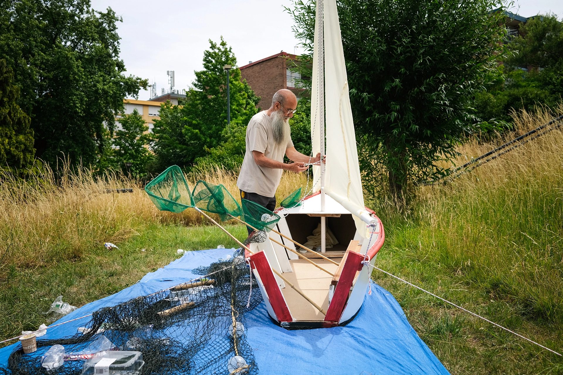 Cheveux blancs anouk desury
